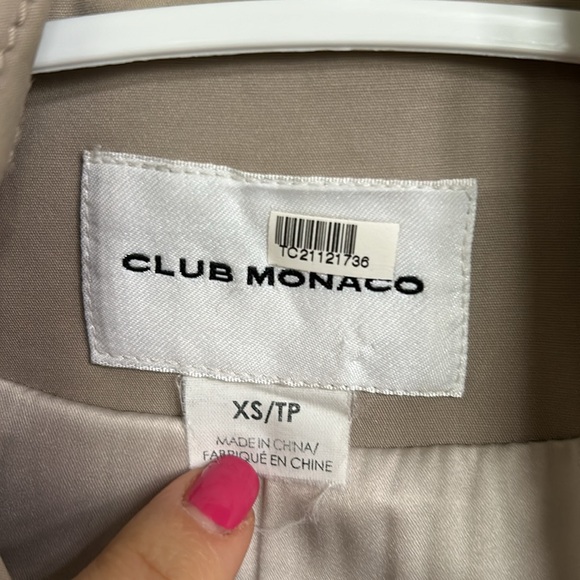 Club Monaco Trench XS - Picture 3 of 3